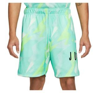 Jordan Men's Air Jumpman Mesh cz4757 675 All-Over-Print "Blue" Shorts Size XXL